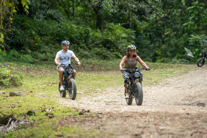 Bamboo Rafting & E-Bike Adventure image