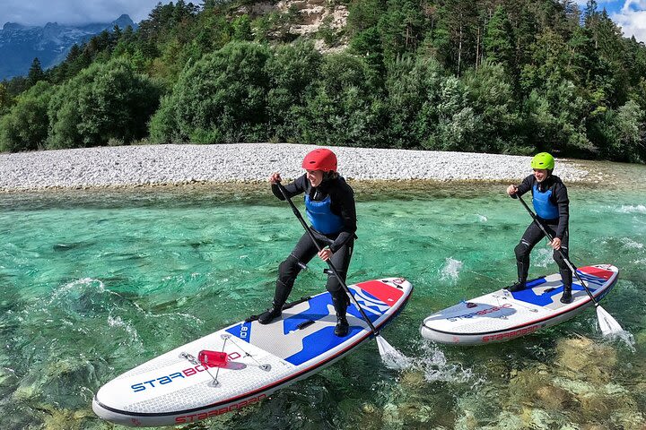 Whitewater Paddle Boarding on Soca River image