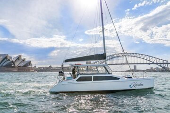 Vivid 90-Minute Sydney Harbour Catamaran Cruise with BYO Drinks image