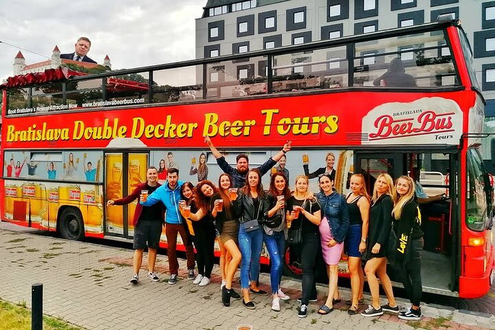 Bratislava Double Decker Beer Tour image