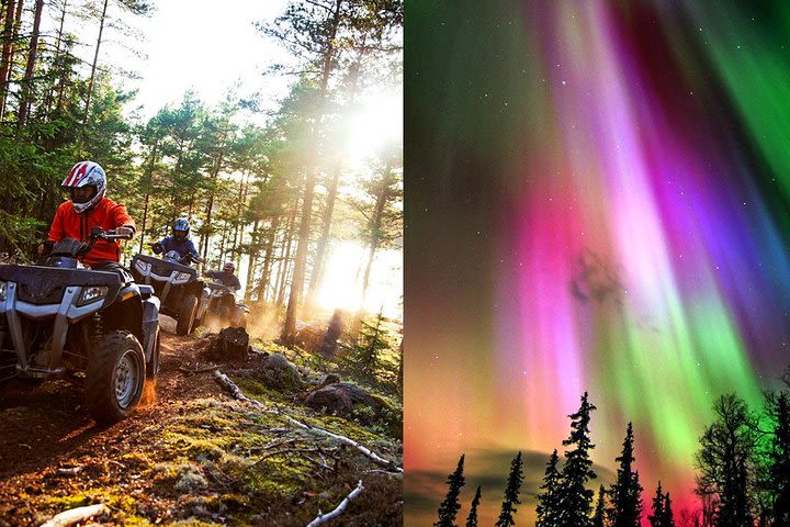 Northern Lights by ATV in Rovaniemi image