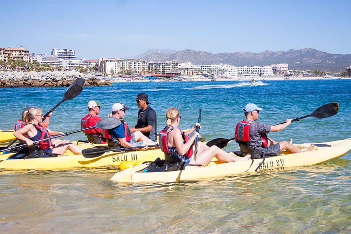 Private Los Cabos Arch and Playa del Amor Tour by Glass Bottom Kayak image