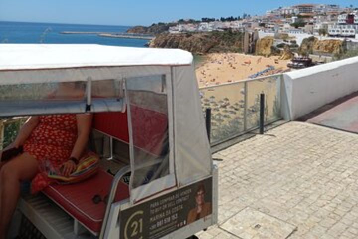 (December) Albufeira City and Beach Tuktuk Tour image