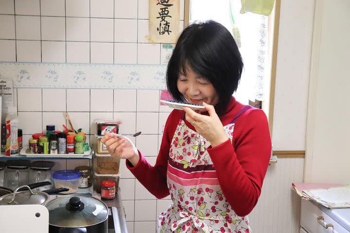 Authentic Seasonal Japanese Home Cooking Lesson with a Charming Local in Kyoto image