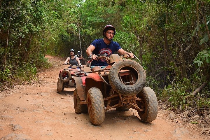 Experience ATV (shared), Zipline & Cenote  image