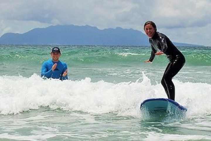 Beginner Surf Lesson at Omaha Beach image