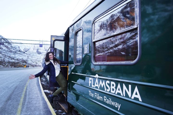 Bergen: Day Tour to Oslo incl. Nærøyfjord Cruise & Flåm Train image