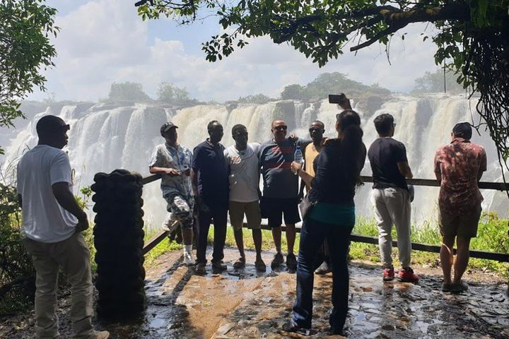 Victoria Falls Day Trip (Zambia & Zimbabwe) Combined Guided Tour Experience image