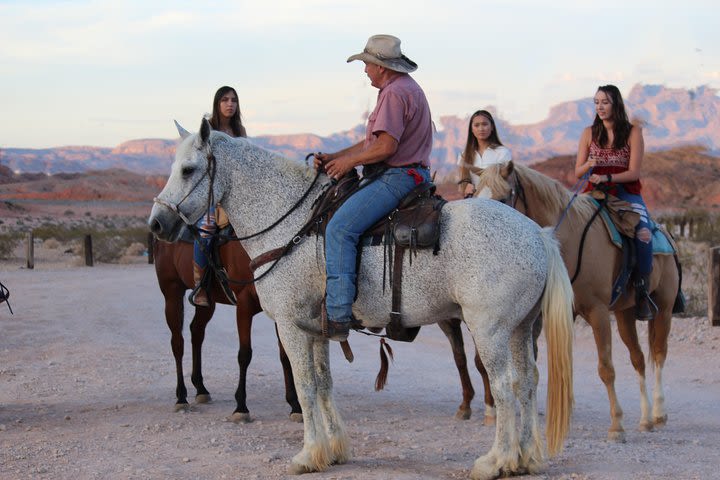 Horseback Riding Tour Cool Mountain Weather w/ BBQ Lunch in Vegas image