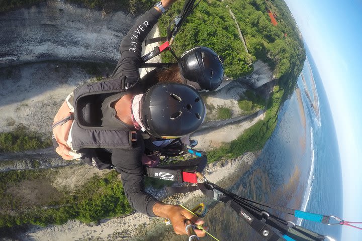 Bali Paragliding tours with private Hotel transfer And in flight Photos/Videos image