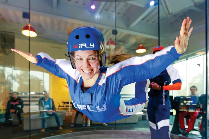 San Francisco Indoor Skydiving with 2 Flights & Personalized Certificate image