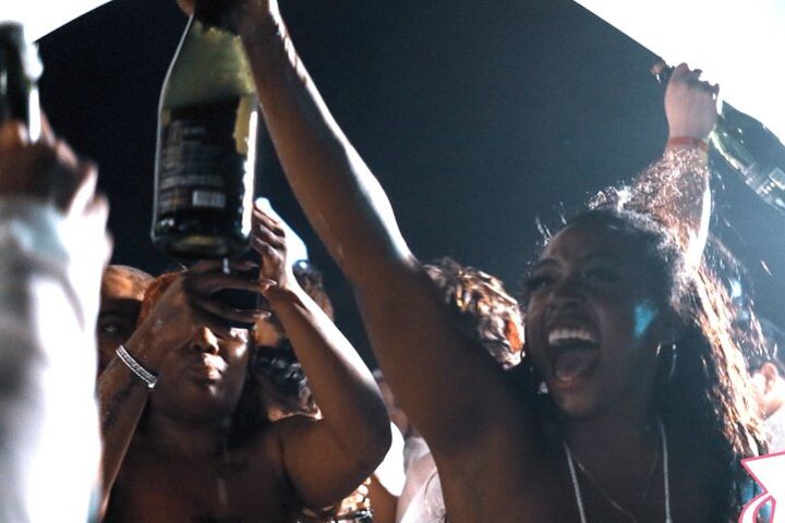 All white Night Rockstar Boat Party in Cancun image