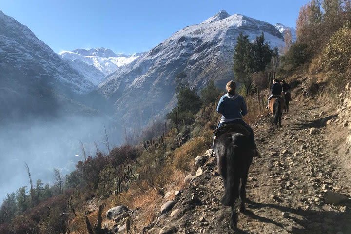 Maipo Canyon: Andes Mountains Horseback Ride and Wine Tour & Tasting image