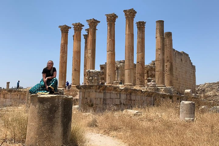 Private Guided Umm Quais and Jerash tour with lunch image