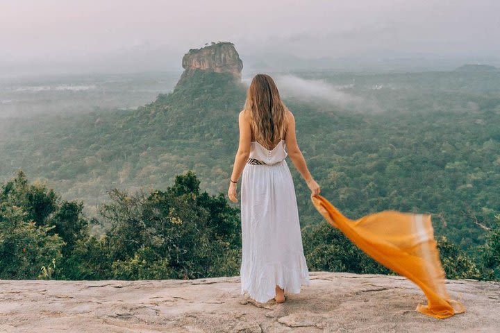 Golden beach Negombo to lion rock sigiriya hiking image