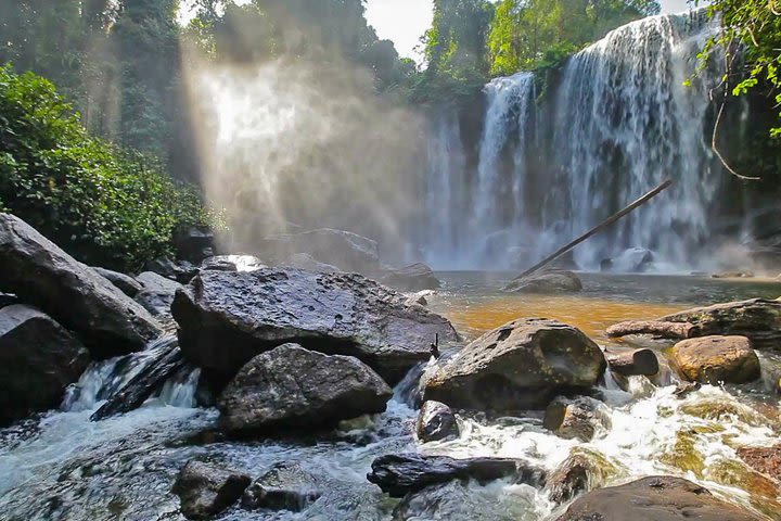 Explore 1000 lingas carving & Waterfall Kulen Mountain  image