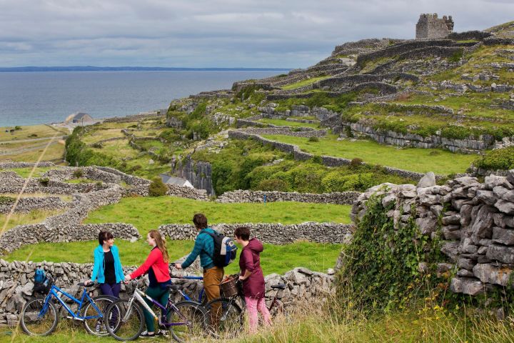 Cycling on Inisheer Island, Aran Islands. Self Guided. Full Day. image