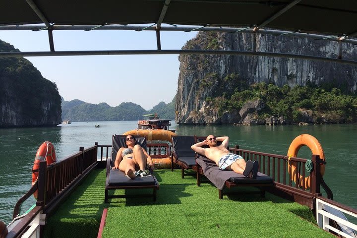 From Cat Ba: 2 Day 1 Night Cruise to Lan Ha Bay - Ha Long Bay - Viet Hai Village image