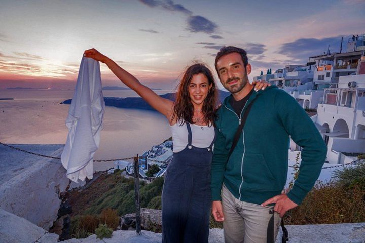 Santorini : Night Hike, Wine Tasting and Dinner image