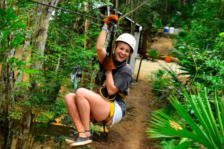 Cancun ATV Double Tour + Zip Line + Cenote image