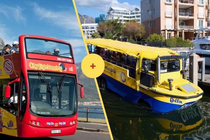Cape Town Hop-On Hop-Off Bus & Duck Tour Combo image