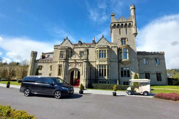 Lough Eske Castle to Ashford Castle Premium Car Service image