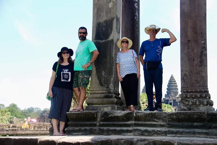 Angkor 2 Day tour: Small tour, Big tour, sunrise and sunset,floating village image