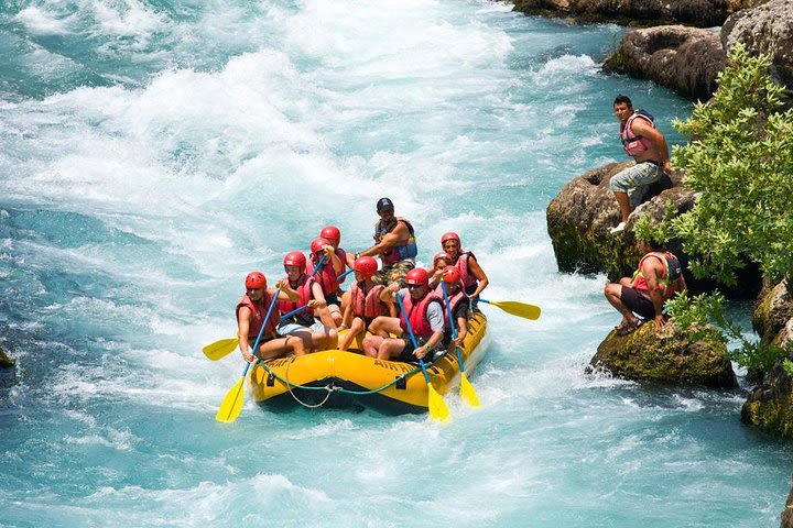 3 in 1 Rafting with Canyoning and Ziplining image