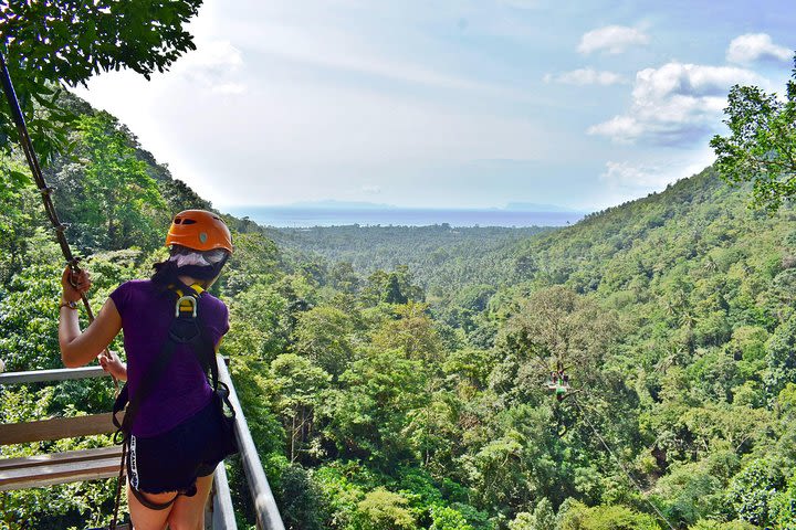 Half Day Zipline Adventure on Samui image