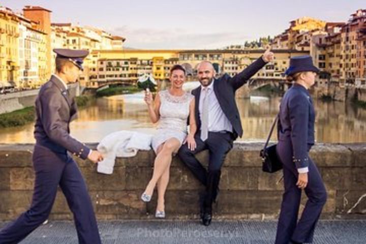 Exclusive Photo Shoot on Rooftops and Bridges of Florence image