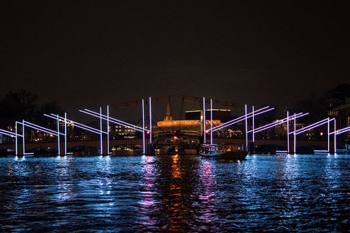 Amsterdam Light Festival 2023 - 2024 Kanalkryssning image