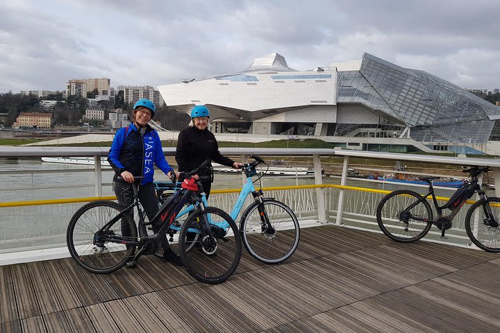 Lyon New & Old Town E-Bike Small Group Adventure Guided Tour  image