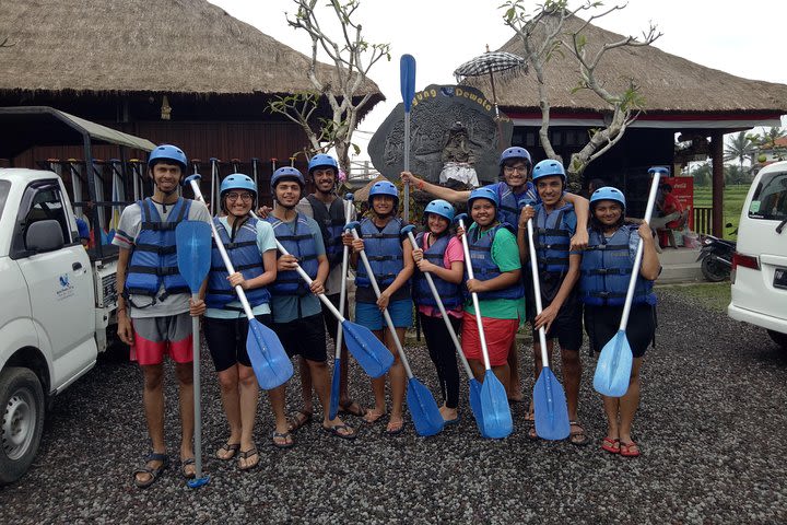 Bali Ayung River Rafting and Ubud Monkey Forest Tour image