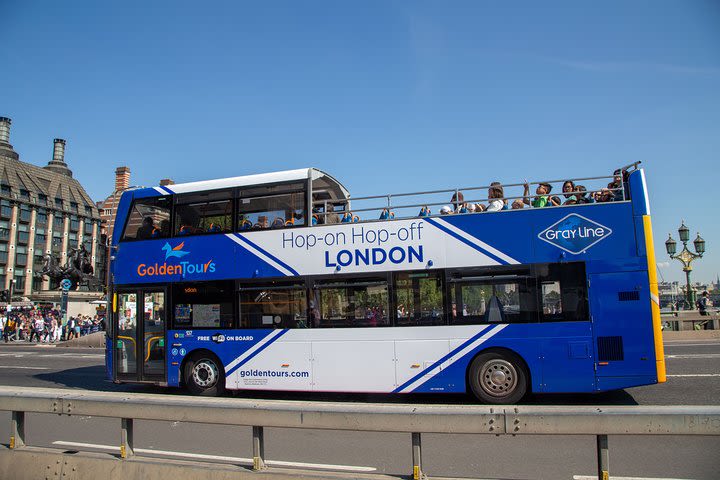 London Panoramic Open Top Bus Tour with Audio Guide image