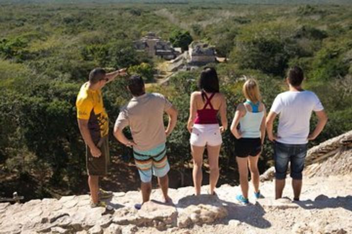 Ek Balam Tour from Cancun Including Cenote Maya Park image