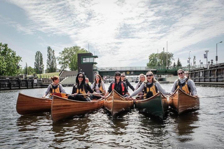 Handcrafted canoe tour in Klaipeda image