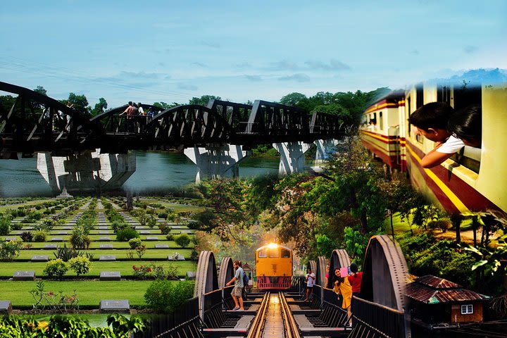 Bridge on the River Kwai and Thailand-Burma Railway Tour image