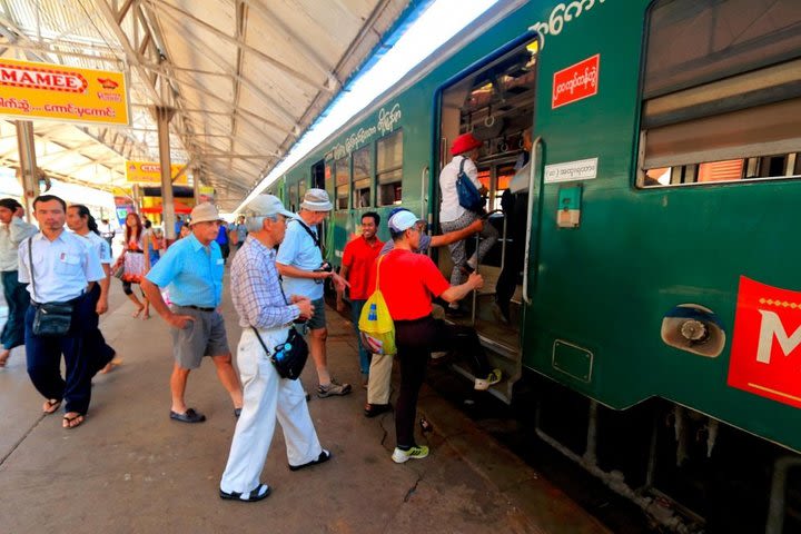 Yangon by Circular Train: Life Along the Loop image