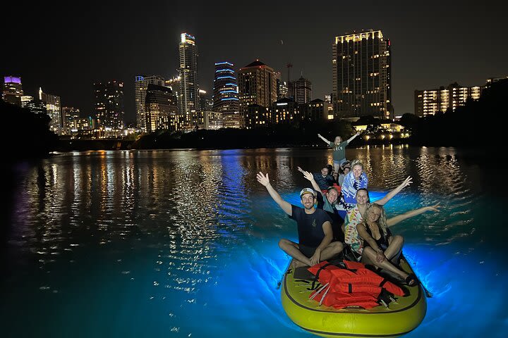 Austin Skyline at Sunset Giant Glow Paddleboard Tour with Bats image