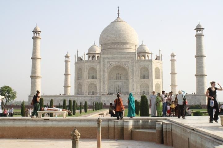 Same Day Taj Mahal From Delhi By Gatimaan Express Train image