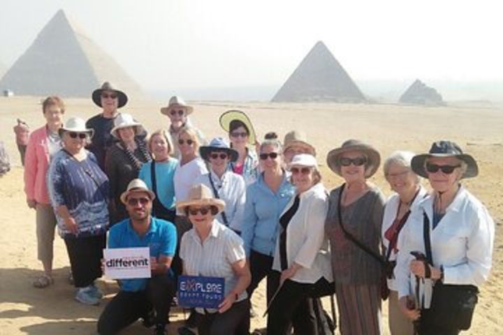 Private guided tour to Giza Pyramids and Saqqara as you never seen  image