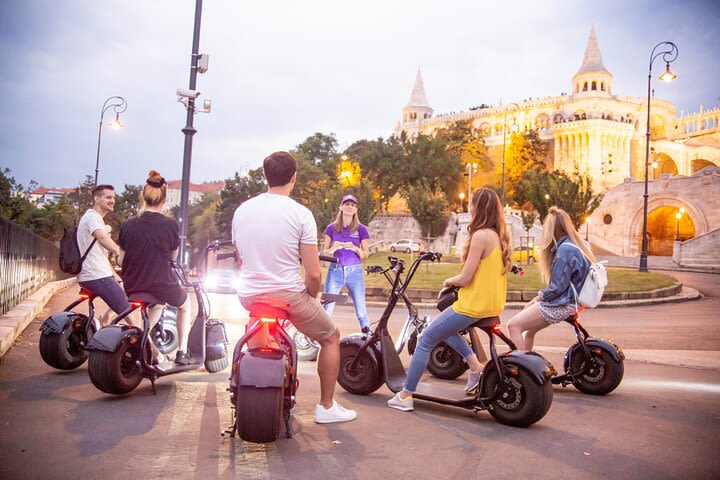 Budapest Highlights Castle E-Scooter Tour with Dinner Cruise  image