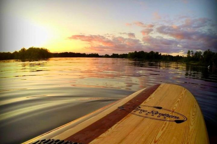 Sunset and Fireworks River Paddle Cruise image