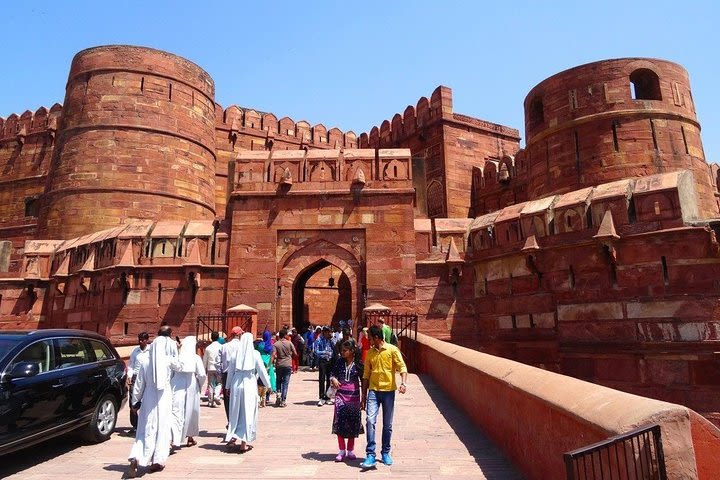 Taj Mahal & Agra Fort Group Tour From Delhi image