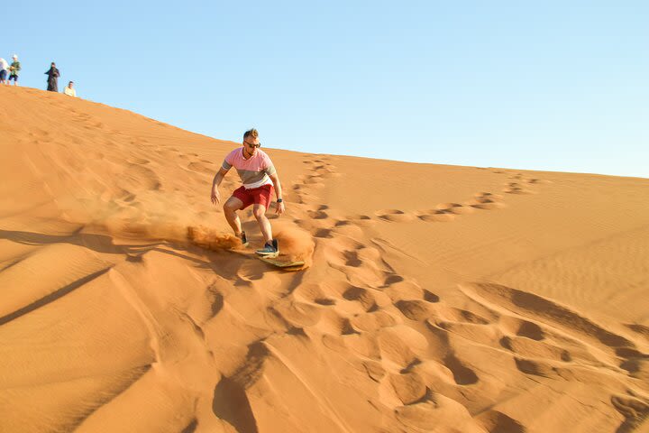 Premium Evening Red Dune Desert Safari With BBQ Dinner image