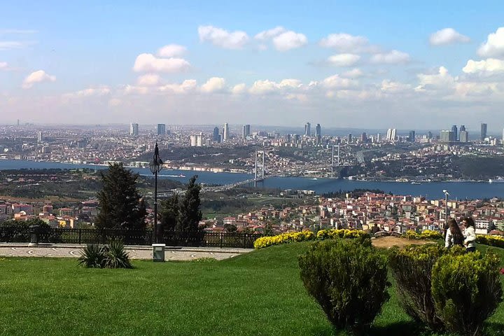 Bosphorus Cruise and Two Continents Tour with Lunch at the top of Camlica Hill image