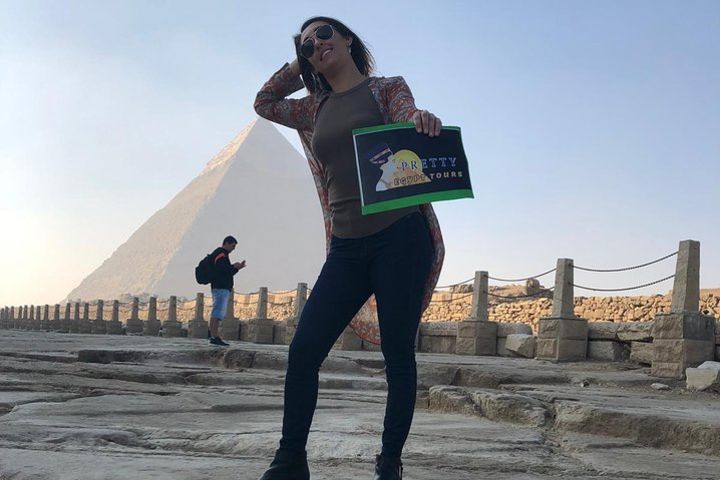 Giza Pyramids, Sphinx & Camle Riding tour  image