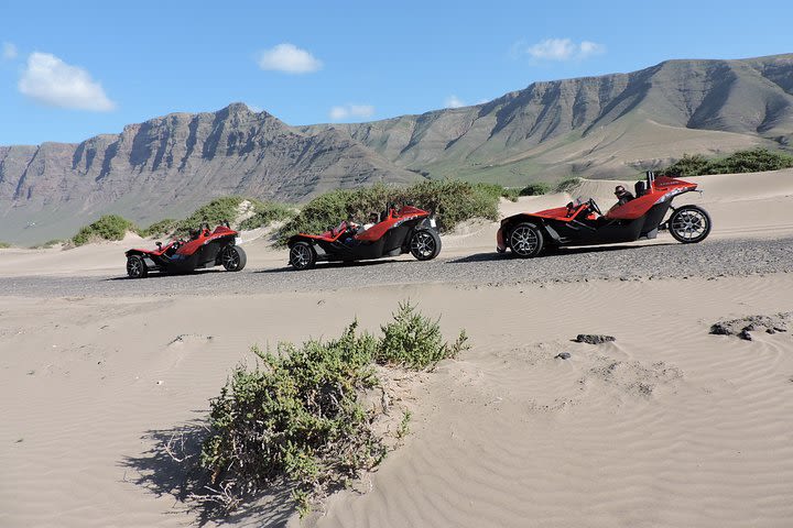 3 Hours Guided Tour with Polaris SLINGSHOT Around Lanzarote image