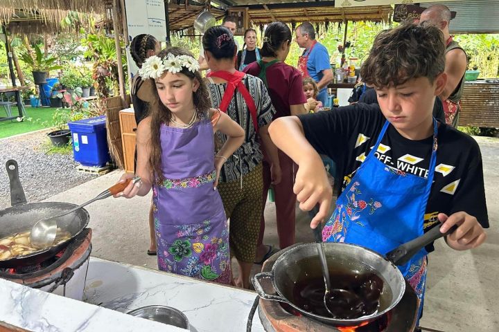 Private Thai Cooking Class with Market Tour image