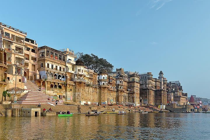 6-hour Morning tour of Varanasi with Boat Ride, Akhada & Heritage Walk image